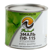 Эмаль ПФ-115 НОВОКОЛОР ГОСТ серая (1,9 кг)