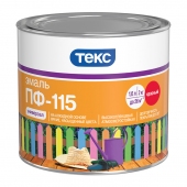 Эмаль ПФ-115 ТЕКС Универсал красная глянцевая (2 кг)