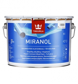 Краска алкидная TIKKURILA Miranol А тиксотропная (9 л)