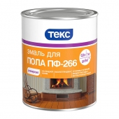 Эмаль для пола ТЕКС ПФ-266 Универсал красно-коричневая (1 кг)