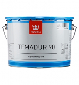 Краска алкидная TIKKURILA Temadur 90 TCL (2К 7590) (7,5 л)