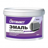 Эмаль для радиаторов ОПТИМИСТ Е309 (3 кг)