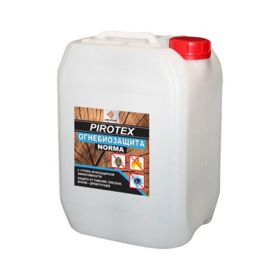 Огнебиозащита PIROTEX Norma 2 группа голубой индикатор (10 л)