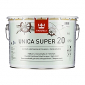 Лак универсальный TIKKURILA UNICA SUPER 20 EP полуматовый (9 л)