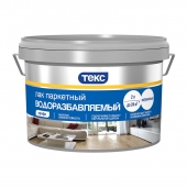 Лак паркетный ТЕКС Профи водоразбавляемый полуматовый (2 л)