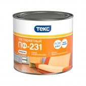 Лак паркетный ТЕКС ПФ-231 Универсал глянцевый (1,8 кг)