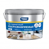 Лак паркетный ТЕКС Профи водоразбавляемый полуматовый (10 л)