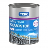 Грунт-эмаль по ржавчине ТЕКС РжавоStop чёрный (0,9кг)