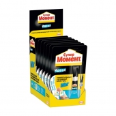 ХЕНКЕЛЬ Клей секундный Супер Момент Идеал (3г) в шоу-боксе 1579465