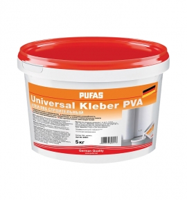 Клей ПВА PUFAS Universal Kleber cтроительный (5 кг)