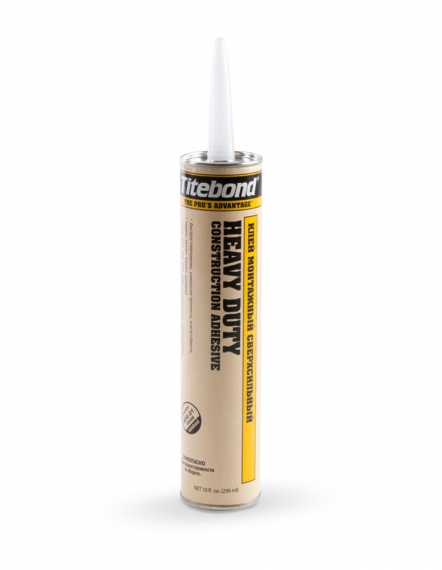 ТАЙТБОНД Heavy Duty клей для тяжелых конструкций наруж/внутр (0,296л) желт.картридж 5261
