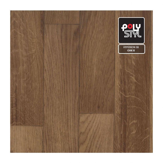 Линолеум Polystyl полукоммерческий Hyperion SB Oak 8 (3,5 м)