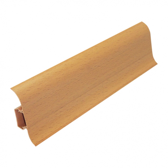 Плинтус T.plast с кабель-каналом бук светлый (1x2,5 м) (1 шт)