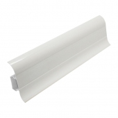 Плинтус T.plast с кабель-каналом белый (1x2,5 м) (1 шт)