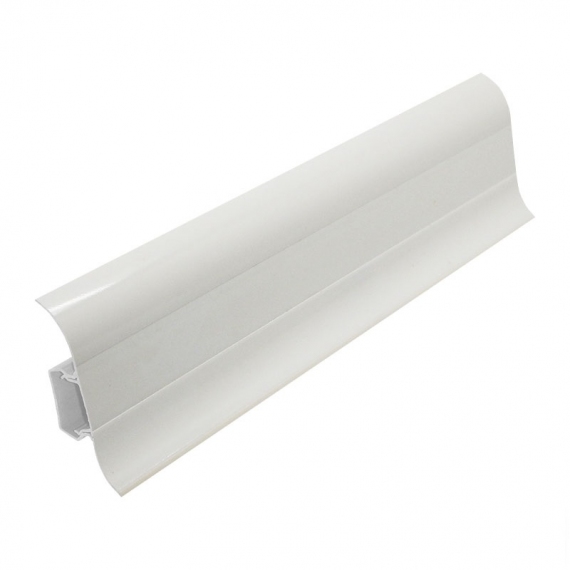 Плинтус T.plast с кабель-каналом белый (1x2,5 м) (1 шт)