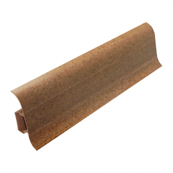 Плинтус T.plast с кабель-каналом мрамор (пробка) (1x2,5 м) (1 шт)