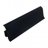 Плинтус T.plast с кабель-каналом черный (1x2,5 м) (1 шт)