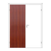 Полотно дверное глухое отв. ч. ОЛОВИ Итальянский орех 600x2000 мм с/ф
