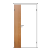 Полотно дверное глухое отв. ч. ОЛОВИ Миланский орех 300x2000 мм с/ф