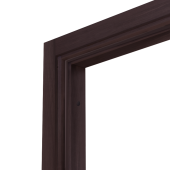 Коробка дверная ОЛОВИ Венге экошпон М8 с упл. с фурн. 32x80 мм