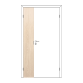 Полотно дверное глухое отв. ч. ОЛОВИ Беленый дуб 300x2000 мм с/ф