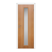 Полотно дверное cтекло L2 ОЛОВИ Миланский орех 900x2000 мм с/ф