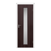 Полотно дверное cтекло L2 ОЛОВИ Венге 800x2000 мм с/ф