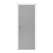 Полотно дверное глухое ОЛОВИ М8x21 Серое RAL7040 крашенная