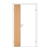 Полотно дверное отв. часть ОЛОВИ 3D Бук с притвором М3x21