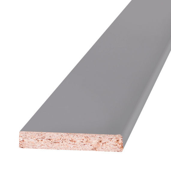 Наличник ОЛОВИ Серый RAL 7040 крашенный 70x10x2200 мм