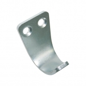 Крючок-вешалка, 30x20x2 мм, цинк (№1)