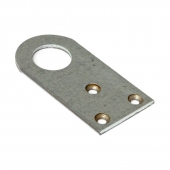 Проушина, 18x50 мм, d=10 мм, цинк