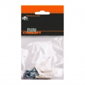 Дюбель-гвоздь нейлон цил. манж. 5х40 (3 шт) пакетик