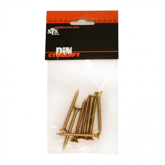 Саморез ШУЖ 6x100 (2 шт) пакетик
