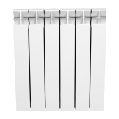 Радиатор биметаллический Halsen 500x100, 6 секций, Россия