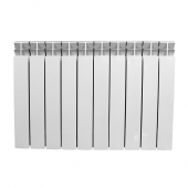 Радиатор биметаллический Halsen 500x100, 10 секций, Россия