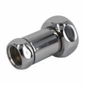 Соединение для полотенцесушителя прямое хром 1'x3/4' В/В