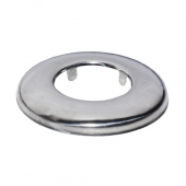 Чашка декоративная (отражатель) для полотенцесушителя, хром, 1'