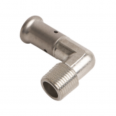 Угольник пресс 16х1/2 НР для м/п