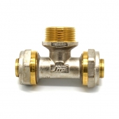 Тройник 20х3/4 НР для м/п