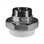 Муфта полипропилен разборная (американка) Valfex 25x3/4' НР