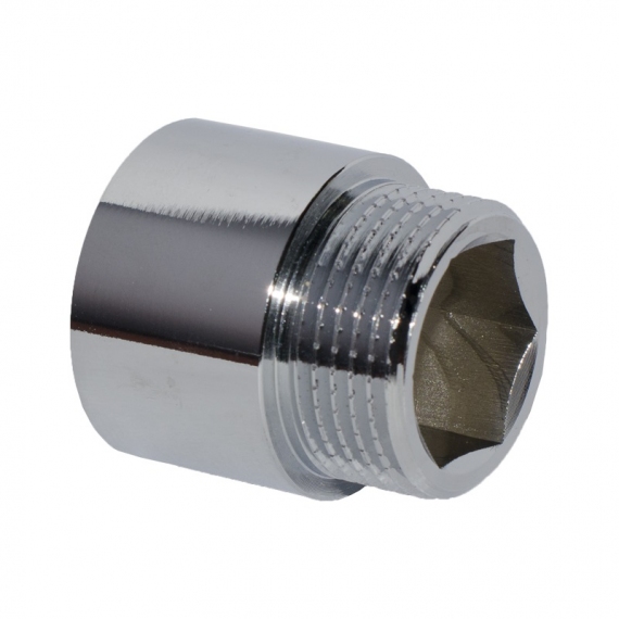 Удлинитель 1/2'x40 мм, хром