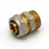 Соединитель 20x1/2' НР для м/п труб