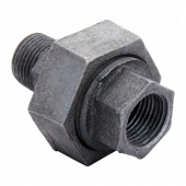 Сгон прямой (американка) В-Н 15 чугун.черный