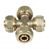 Крестовина 16 для м/п труб