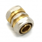 Соединитель прямой 26x20 для м/п труб