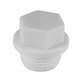 Заглушка резьбовая полипропилен Valfex 20x1/2' НР