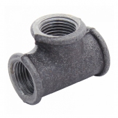 Тройник ВР 15 чугун.черный