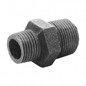 Ниппель переходной 25х20 чугун.черный