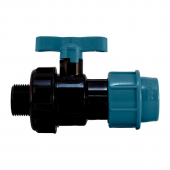 Кран шаровый SPEKTR комбинир. PN16 НР 20x1/2'